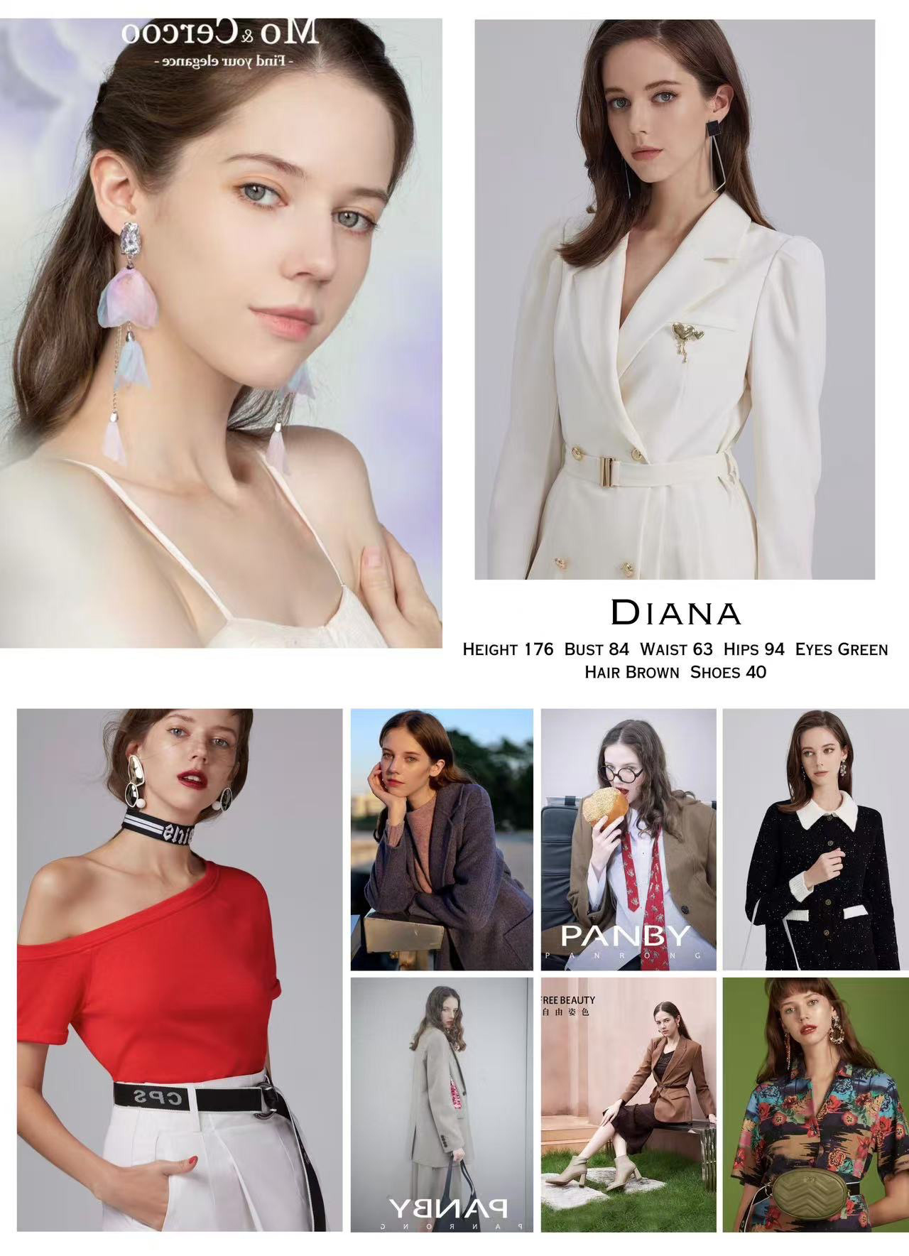 广州外籍女模Diana(图1)
